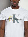 Calvin Klein Two Tone Monogram T-Shirt