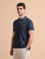 U.S. Polo Assn. Denim Co. Tropical Printed Pure Cotton Polo Shirt