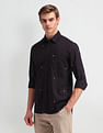 Arrow Sport Manhattan Slim Fit Geometric Print Shirt