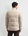 Arrow Sport Colour Blocked Regular Fit Quilted Jacket