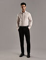Tommy Hilfiger Striped Regular Fit Plain Woven Shirt