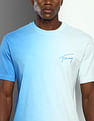 Tommy Hilfiger Signature Logo Dip Dye T-Shirt