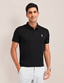 U.S. Polo Assn. Checked Slim Fit Polo Shirt