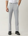 Arrow Regular Fit Dobby Weave Autoflex Trousers