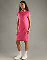 Tommy Hilfiger Cotton Polo Collar T-Shirt Dress