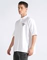 Calvin Klein Ribbed Collar Cotton Polo Shirt
