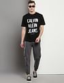 Calvin Klein Illusion Logo Print Relaxed T-Shirt