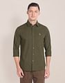 U.S. Polo Assn. Solid Cotton Twill Shirt