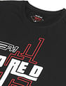 Flying Machine Pure Cotton Graphic Print T-Shirt