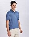 Calvin Klein Jeans Regular-Fit Geometric Cotton Polo Shirt