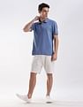 Calvin Klein Jeans Regular-Fit Solid Cotton Polo Shirt