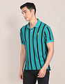 U.S. Polo Assn. Vertical Stripe Pique Polo Shirt