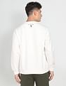 U.S. Polo Assn. Denim Co. Metallic Logo Ribbed Neck Sweatshirt