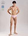 Calvin Klein Underwear Low Rise Solid Multi Briefs - Pack of 4