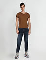 Flying Machine Slash Fit Stone Wash Jeans