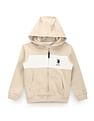 U.S. Polo Assn. Kids Boys Solid Hooded Sweatshirt