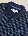 U.S. Polo Assn. Typography Print Slim Fit Polo Shirt