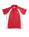 U.S. Polo Assn. Kids Boys Regular Fit Colourblocked Polo Shirt