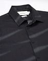 Calvin Klein Jeans Printed Slim-Fit Satin Woven Shirt