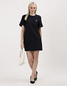 Tommy Hilfiger Tweed Co-Mix Short Shift Dress