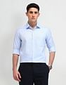 Arrow Italian Elegance Textured Slim Fit Shirt