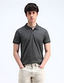 Flying Machine Printed Regular Fit Polo Shirt