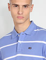 Arrow Sports Contrast Stripe Polo Shirt