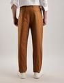 Calvin Klein Jeans Tapered-Fit Solid Mid Rise Trouser