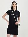 Tommy Hilfiger Solid Logo Polo Dress