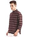 Aeropostale Horizontal Stripe Button Down Shirt