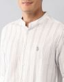 U.S. Polo Assn. Denim Co. Vertical Striped Poplin Regular Fit Shirt