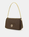 U.S. Polo Assn. Women Angie Patterned Weave Crossbody Bag