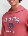 U.S. Polo Assn. Denim Co. Hooded Brand Printed Sweatshirt