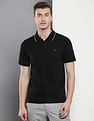 Calvin Klein Stretch Pique Tipped Polo Shirt