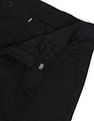 Arrow Solid Tailored Regular Fit Trousers