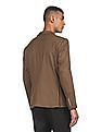 AD by Arvind Slim Fit Solid Formal Blazer