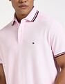 Tommy Hilfiger Solid Regular-Fit Cotton Polo Shirt