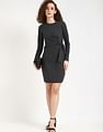 Tommy Hilfiger Cotton Round Neck Sheath Dress
