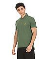 U.S. Polo Assn. Zipper Placket Cotton Polo Shirt