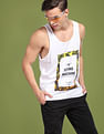 Flying Machine Sleeveless Cotton T-Shirt