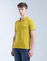 Flying Machine Textured Color Of Home Polo Shirt