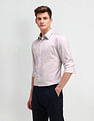 Arrow Newyork Slim Fit All-Over Pattern Shirt