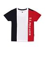 U.S. Polo Assn. Kids Boys Vertical Stripe Pique T-Shirt