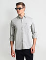 Arrow Sports Solid Dobby Shirt