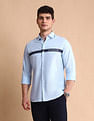 U.S. Polo Assn. Brand Printed Tailored Fit Oxford Shirt
