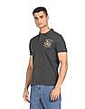 U.S. Polo Assn. Denim Co. Brand Print Heathered Polo Shirt