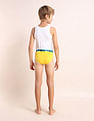 USPA Innerwear Boys Cotton Spandex Solid Briefs - Pack Of 5