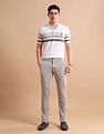 U.S. Polo Assn. Austin Regular Fit Cotton Stretch Printed Signature Trousers
