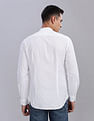 Tommy Hilfiger Striped Slim Fit Plain Woven Shirt