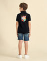 U.S. Polo Assn. Kids Boys Brand Appliqued Regular Fit Polo Shirt